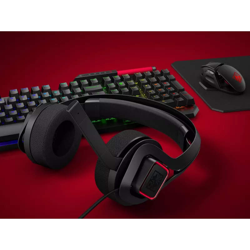 HP OMEN by Reactor pele, labās rokas, optiska, USB Type-A, 16000 DPI, 0,2 ms, melna