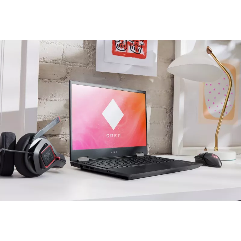 HP OMEN by Reactor pele, labās rokas, optiska, USB Type-A, 16000 DPI, 0,2 ms, melna