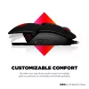 HP OMEN by Reactor pele, labās rokas, optiska, USB Type-A, 16000 DPI, 0,2 ms, melna