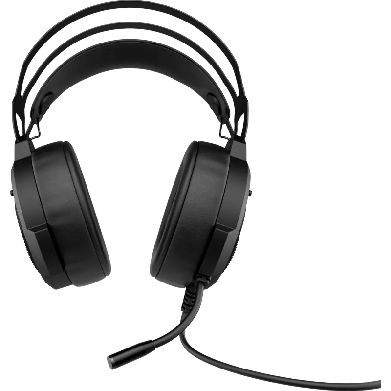 HP Pavilion Gaming Headset 600, vadu, spēlēm, 360 g, austiņas, melnas, zaļas