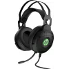 HP Pavilion Gaming Headset 600, vadu, spēlēm, 360 g, austiņas, melnas, zaļas