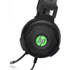 HP Pavilion Gaming Headset 600, vadu, spēlēm, 360 g, austiņas, melnas, zaļas