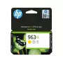 HP 963XL lielas ietilpības dzeltena oriģinālā tintes kasetne, dzeltena, 1 gab., 1600 lappuses