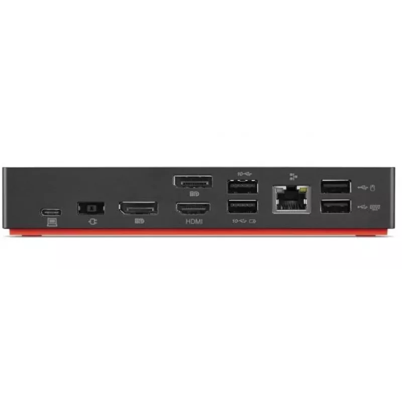 Lenovo ThinkPad USB-C Dock Gen 2 vadu USB 3.2 Gen 1 (3.1 Gen 1) Type-C melns