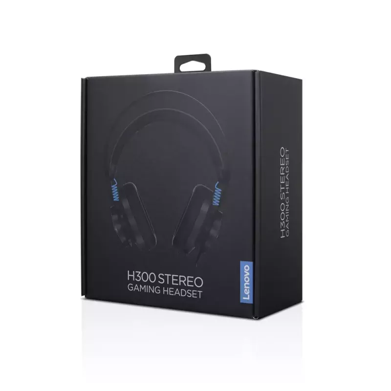 Lenovo Legion H300 austiņas ar vadu galvas lentes spēļu melns