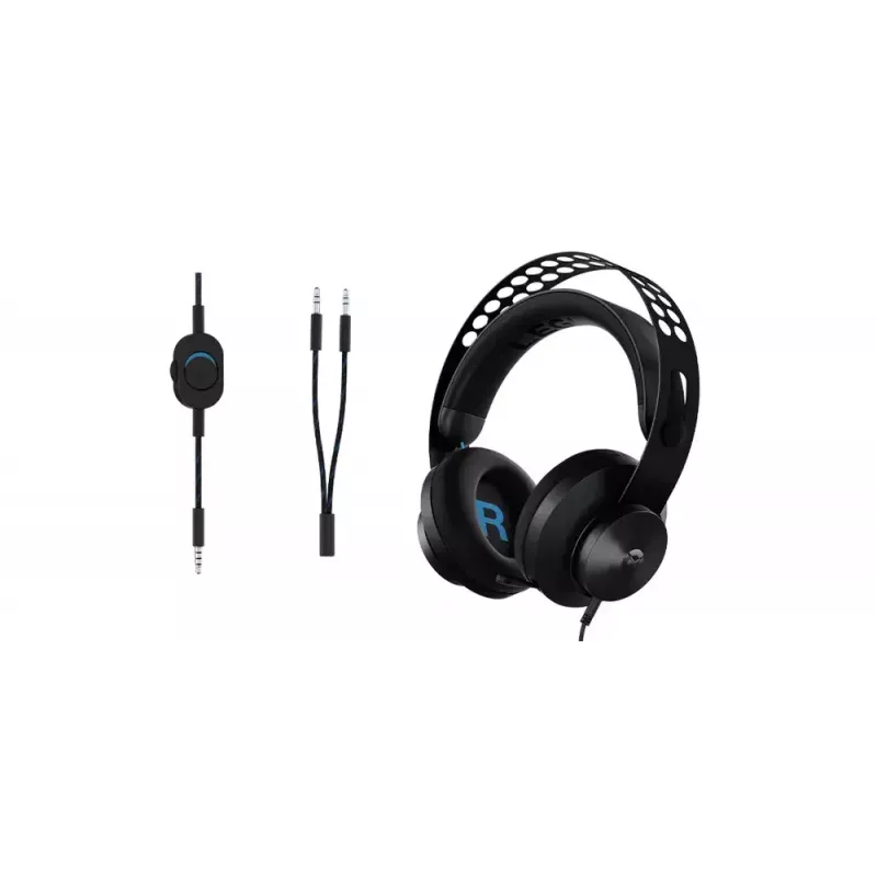 Lenovo Legion H300 austiņas ar vadu galvas lentes spēļu melns