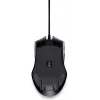 HP X220 Apgaismota Spēļu Pele, piemērota abām rokām, Optiskā, USB Type-A, 3600 DPI, Melna