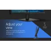 HP V28 datora monitors 71,1 cm (28 collas) 3840 x 2160 pikseļi 4K Ultra HD LED melns
