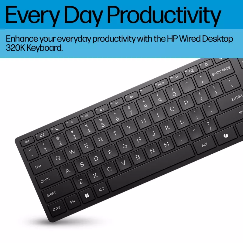HP vadu galddatora tastatūra Desktop 320K