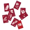 Galda spēle UNO Mattel 80th Ruby Red kāršu spēle bērniem un ģimenes vakariem