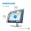 HP E-Series E22 G4 datora monitors 54,6 cm (21,5 ″) 1920 x 1080 pikseļi Full HD LCD Melns, Sudraba