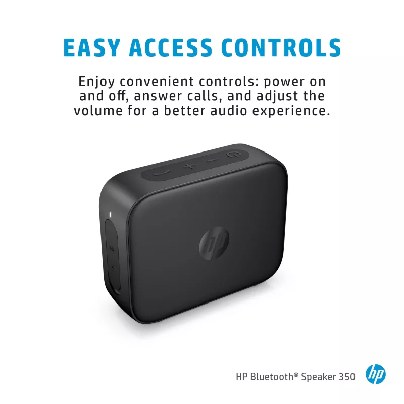 HP Silver Bluetooth Speaker 350, bezvadu, balts, universāls, iebūvēta baterija, 180 g, 78,5 mm