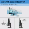 HP P34hc G4 WQHD USB-C izliekts monitors, 86,4 cm (34 collas), 3440 x 1440 pikseļi, Wide Quad HD, LCD, 5 ms, melns