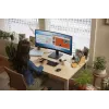 HP P34hc G4 WQHD USB-C izliekts monitors, 86,4 cm (34 collas), 3440 x 1440 pikseļi, Wide Quad HD, LCD, 5 ms, melns