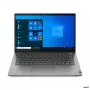 Lenovo ThinkBook 14 G3 ACL AMD Ryzen™ 5 5500U klēpjdators 35.6 cm (14 collas) Full HD 8 GB DDR4-SDRAM 256 GB SSD Wi-Fi 6 (802.11ax) Windows 10 Pro Nordic pelēka