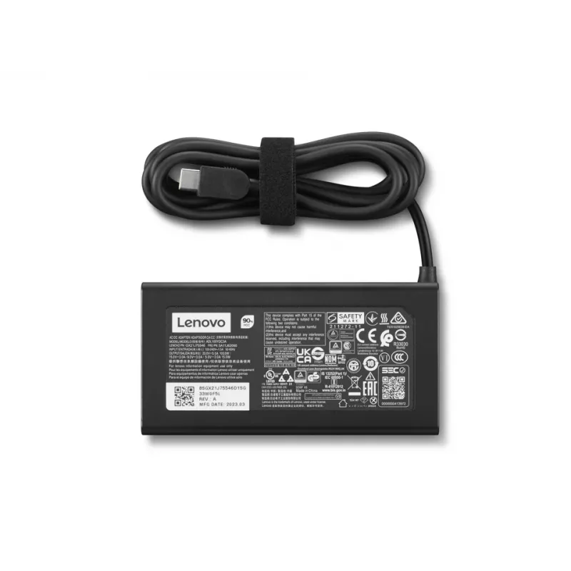 Lenovo 4X21M37473 strāvas adapteris, iekštelpām, 100 W, melns
