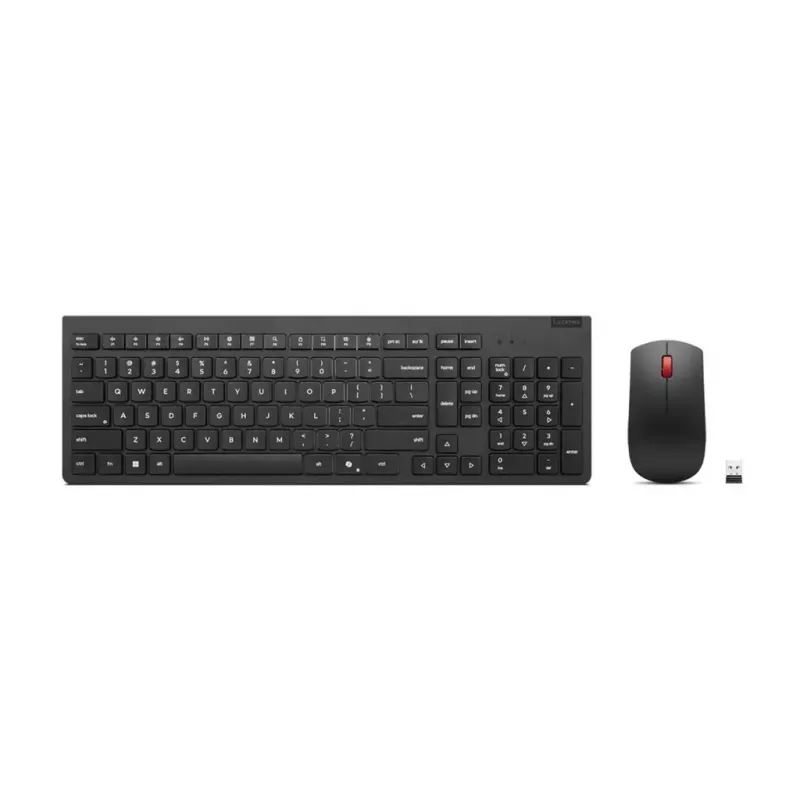 Lenovo 4X31R64497 tastatūra Pele iekļauta Birojs RF Bezvadu Nordic melna