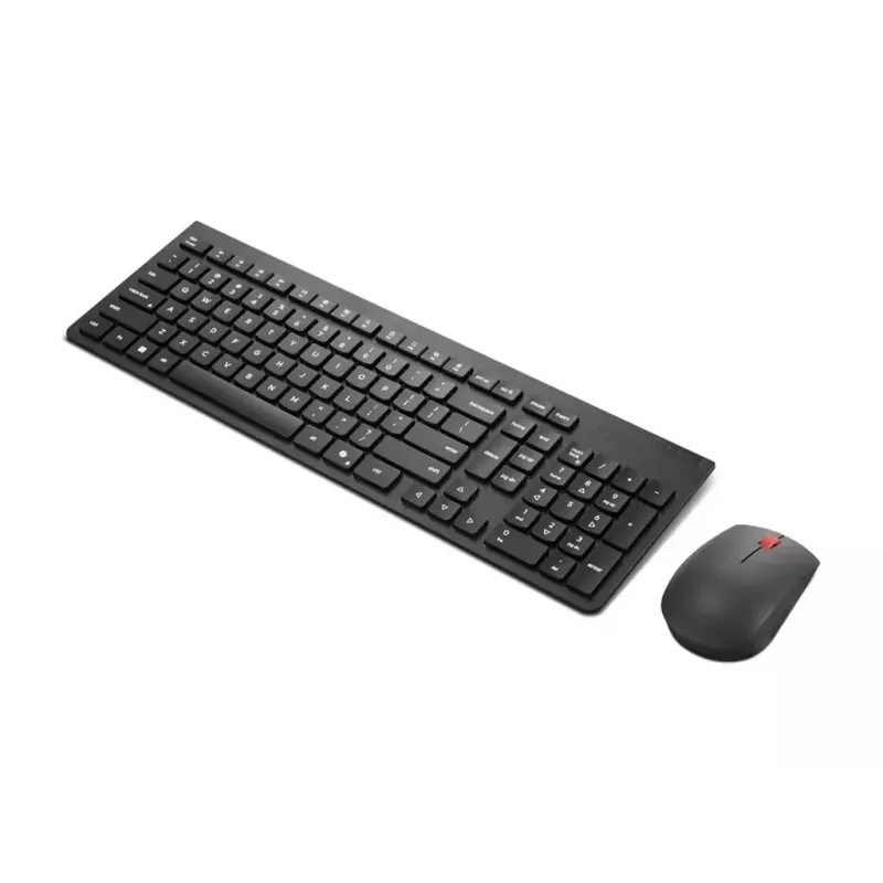Lenovo 4X31R64497 tastatūra Pele iekļauta Birojs RF Bezvadu Nordic melna
