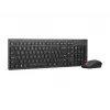 Lenovo 4X31R64497 tastatūra Pele iekļauta Birojs RF Bezvadu Nordic melna