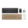 Lenovo 4X31R64497 tastatūra Pele iekļauta Birojs RF Bezvadu Nordic melna