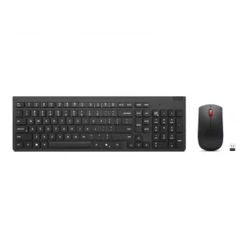 Lenovo 4X31R64497 tastatūra Pele iekļauta Birojs RF Bezvadu Nordic melna