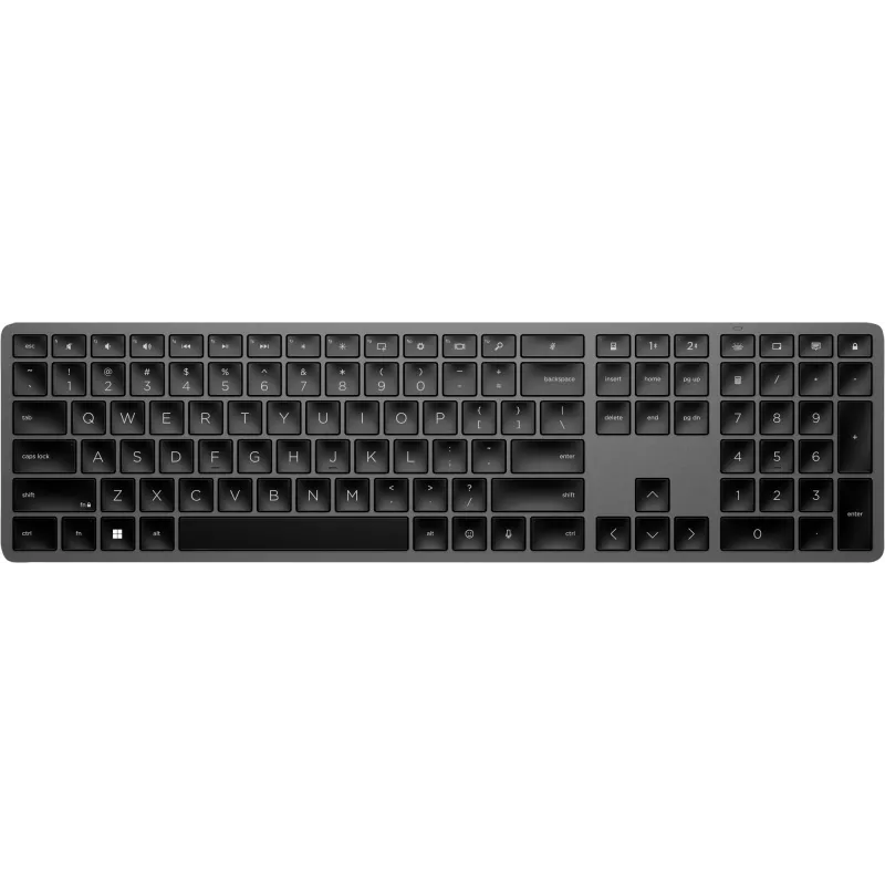 HP 975 Dual-Mode Wireless tastatūra pilnizmēra RF Wireless Bluetooth Melna
