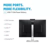 HP E27m G4 QHD USB-C konferenču monitors, 68,6 cm (27 collas), 2560 x 1440 pikseļi, Quad HD, LCD, 5 ms, melns, sudrabains