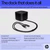 HP Thunderbolt Dock 280W G4 vadu dokstacija Thunderbolt 4, melna