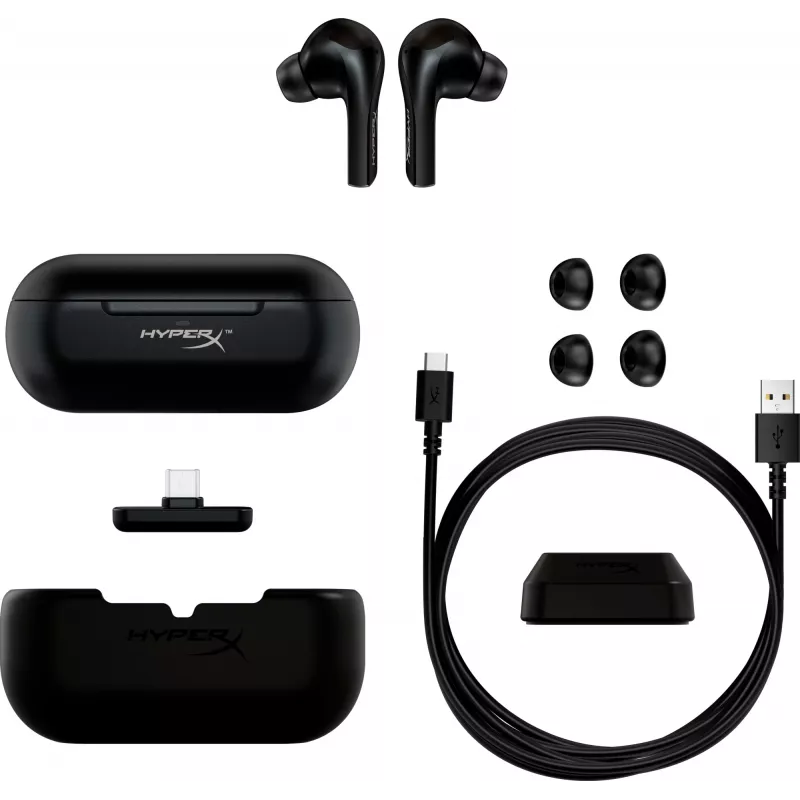 HyperX Cloud MIX Buds bezvadu austiņas (melnas)