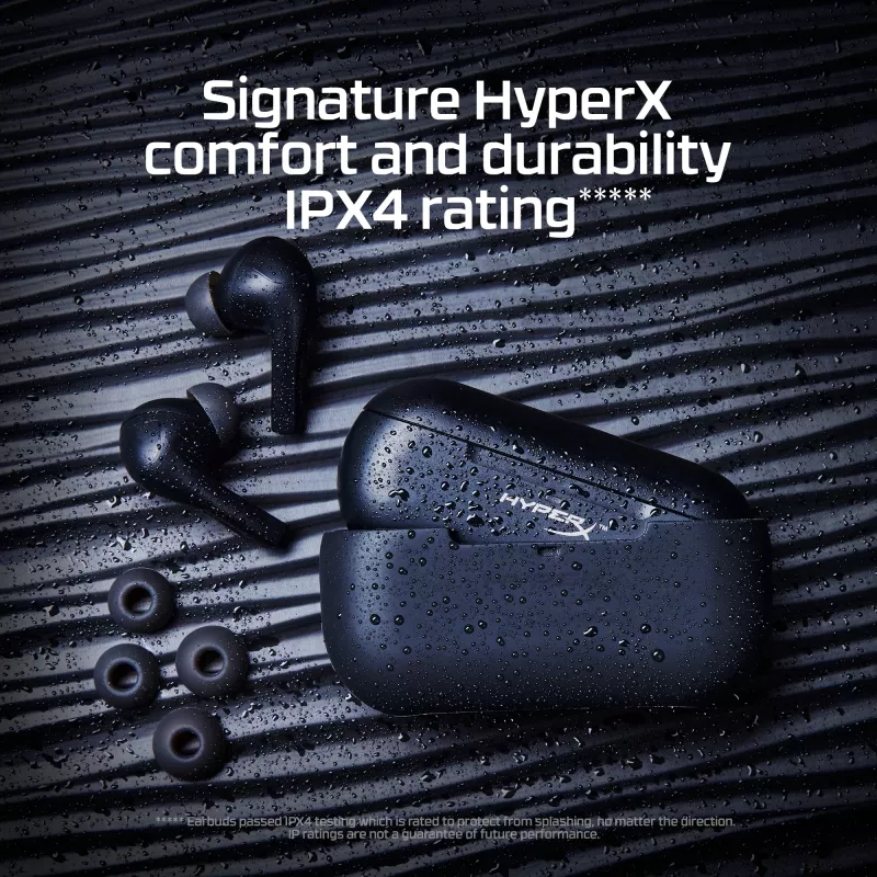 HyperX Cloud MIX Buds bezvadu austiņas (melnas)