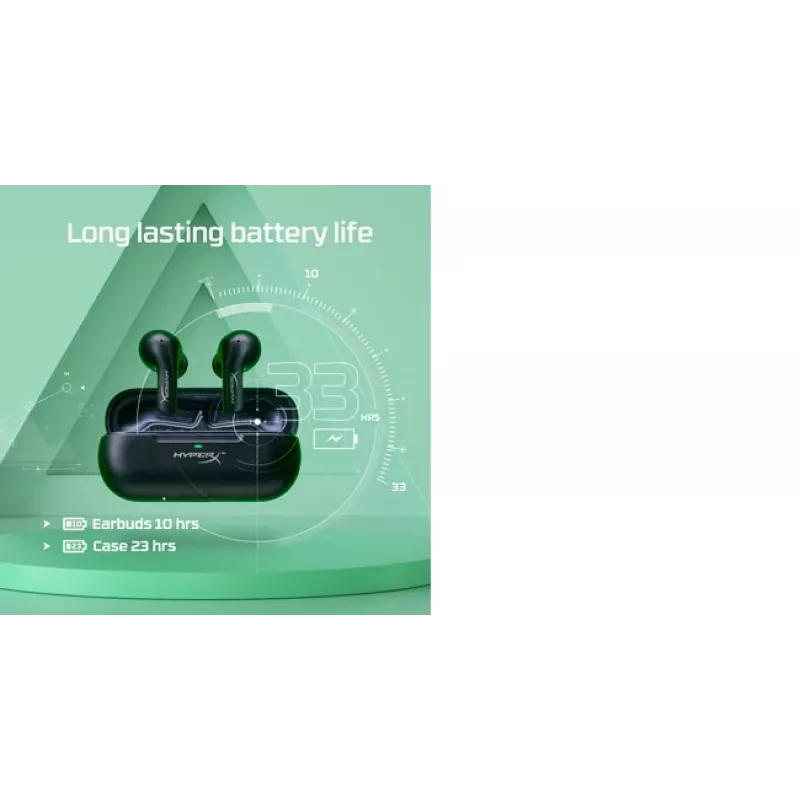 HyperX Cloud MIX Buds bezvadu austiņas (melnas)