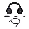 HyperX Cloud Flight - bezvadu spēļu austiņas (melnas-zilas) - PS5-PS4