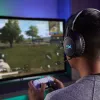 HyperX Cloud Flight - bezvadu spēļu austiņas (melnas-zilas) - PS5-PS4