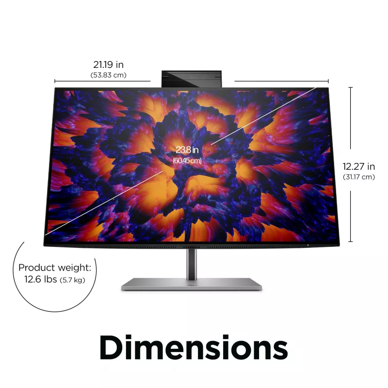 Monitors HP Z24m G3 23,8 collas Quad HD 2560 x 1440