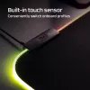 HyperX Pulsefire Mat - RGB spēļu peļu paliktnis - audums (XL)