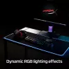 HyperX Pulsefire Mat - RGB spēļu peļu paliktnis - audums (XL)