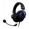 HyperX Cloud - Spēļu austiņas - PS5-PS4 (melnas-zilas)