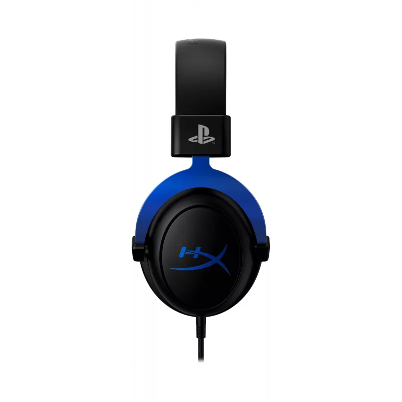 HyperX Cloud - Spēļu austiņas - PS5-PS4 (melnas-zilas)
