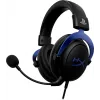 HyperX Cloud - Spēļu austiņas - PS5-PS4 (melnas-zilas)