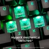 HyperX Alloy Origins 65 - mehāniskā spēļu tastatūra - HX Aqua (US izkārtojums)