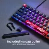 HyperX Alloy Origins 65 - mehāniskā spēļu tastatūra - HX Aqua (US izkārtojums)