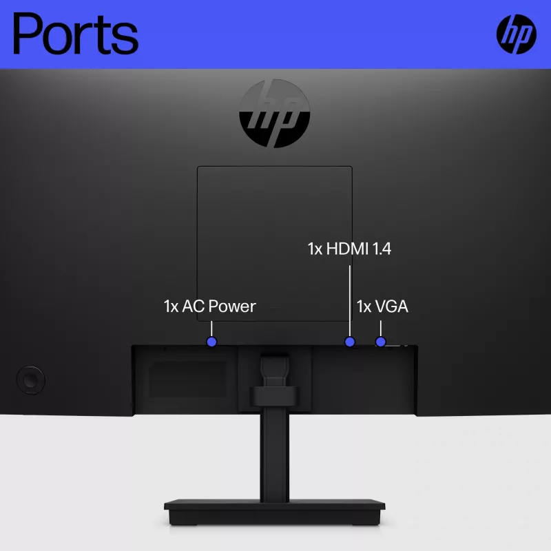 Monitors HP V22v G5 21,4 collas Full HD 1920 x 1080