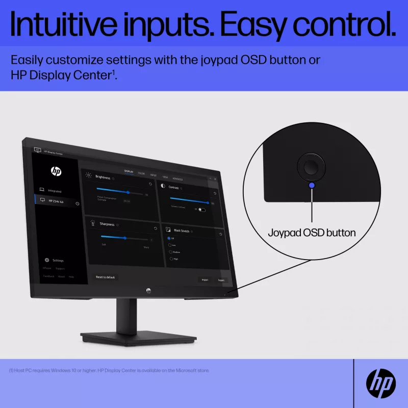 Monitors HP V22v G5 21,4 collas Full HD 1920 x 1080