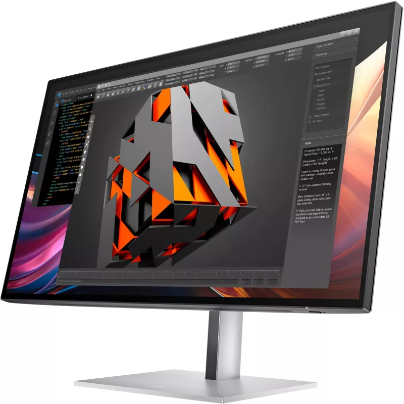 HP Series 7 Pro 27 collu QHD monitors - 727pq, 68,6 cm (27 collas), 2560 x 1440 pikseļi, Quad HD, LCD, 5 ms