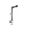 HP Quick Release monitora viensviru statīvs, melns, sudrabains