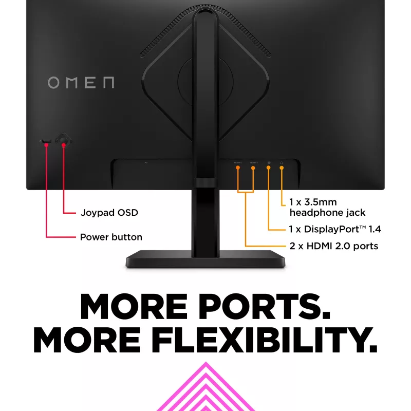OMEN by HP 23,8 collas FHD 165Hz spēļu monitors - OMEN 24