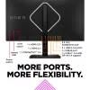 OMEN by HP 27 collu UHD 144Hz spēļu monitors - OMEN 27k
