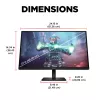 OMEN by HP 27 collu UHD 144Hz spēļu monitors - OMEN 27k