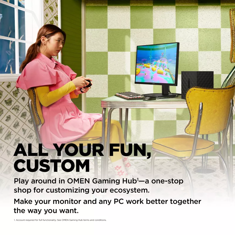 OMEN by HP 31,5 collu QHD 165 Hz spēļu monitors — OMEN 32q