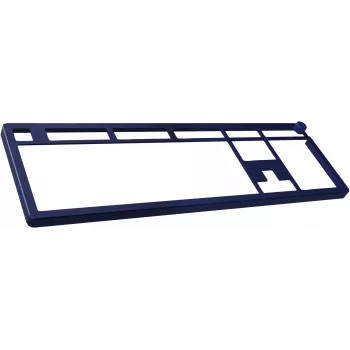 Mehāniskās tastatūras augšējā plāksne KINGSTON HyperX Alloy Rise Navy Blue (modelis 85U10AA)